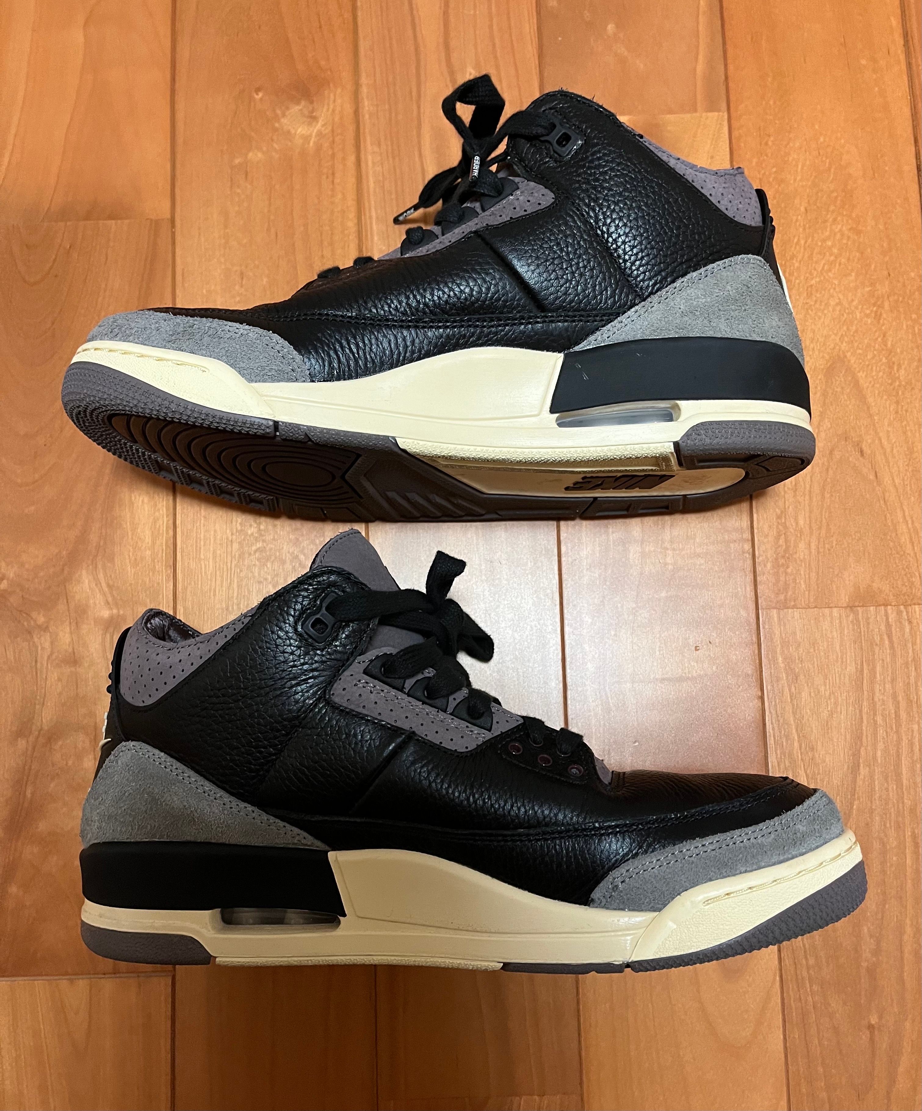 A Ma Maniere × Nike Women's Air Jordan 3 Retro OG SP "Black and Flat Pewter/WYWS"