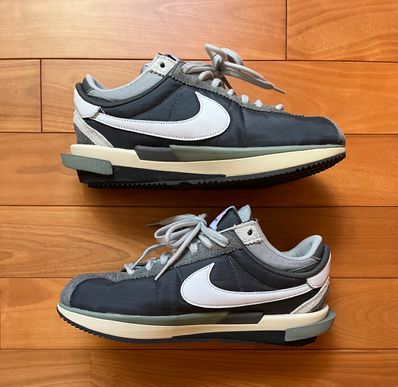 sacai × Nike Zoom Cortez "Iron Grey"