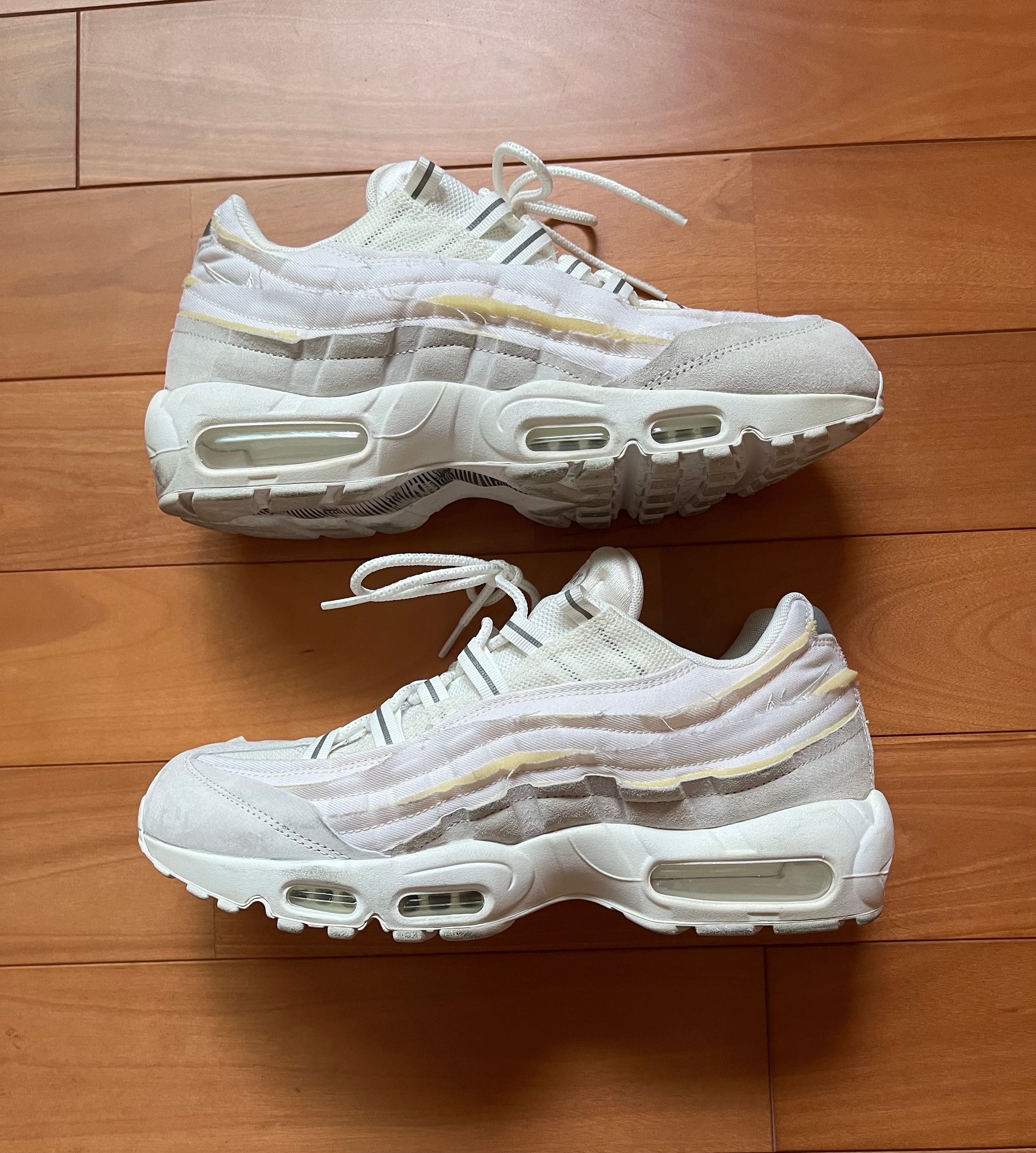 COMME des GARCONS × Nike Air Max 95 "White"