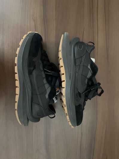 sacai × Nike VaporWaffle "Black Gum"