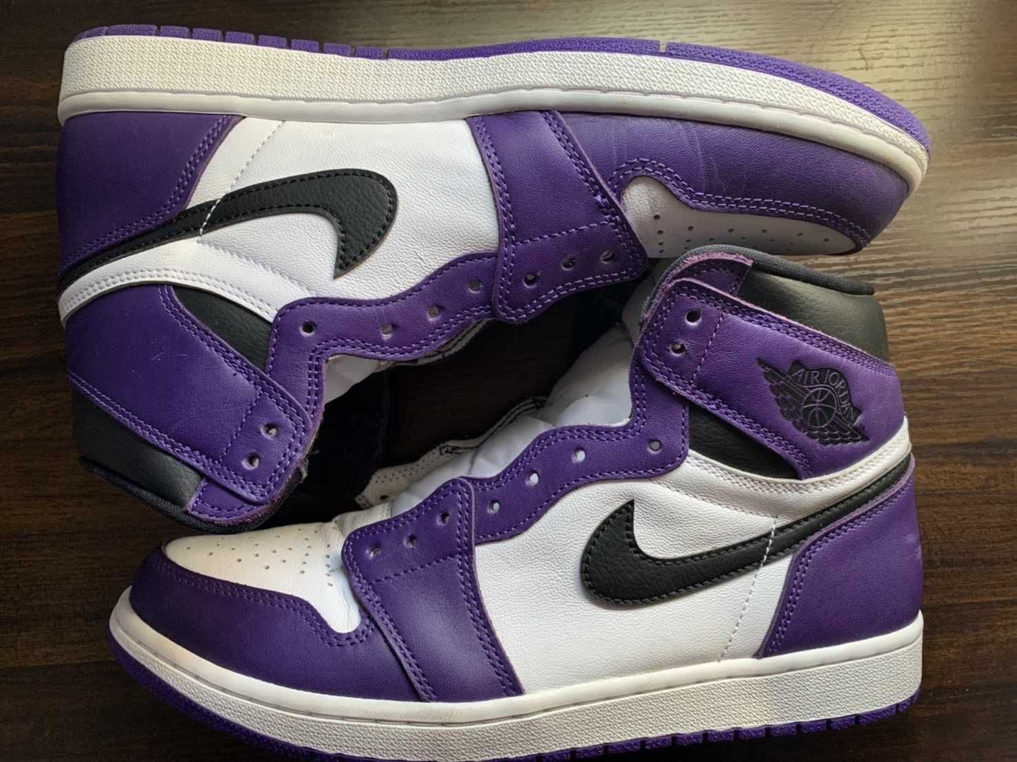 Nike Air Jordan 1 Retro High OG "Court Purple White/Black" (2020)   
