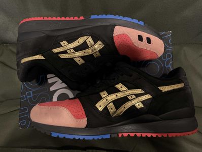 Ronnie Fieg × Asics Gel-Lyte III Tokyo Trio 252.1 "Black/Gold"
