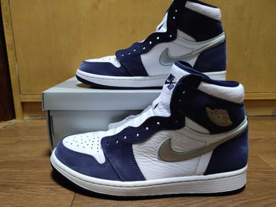 Nike Air Jordan 1 High OG CO.JP "White/Midnight Navy" (2020)(ブリーフケースなし)