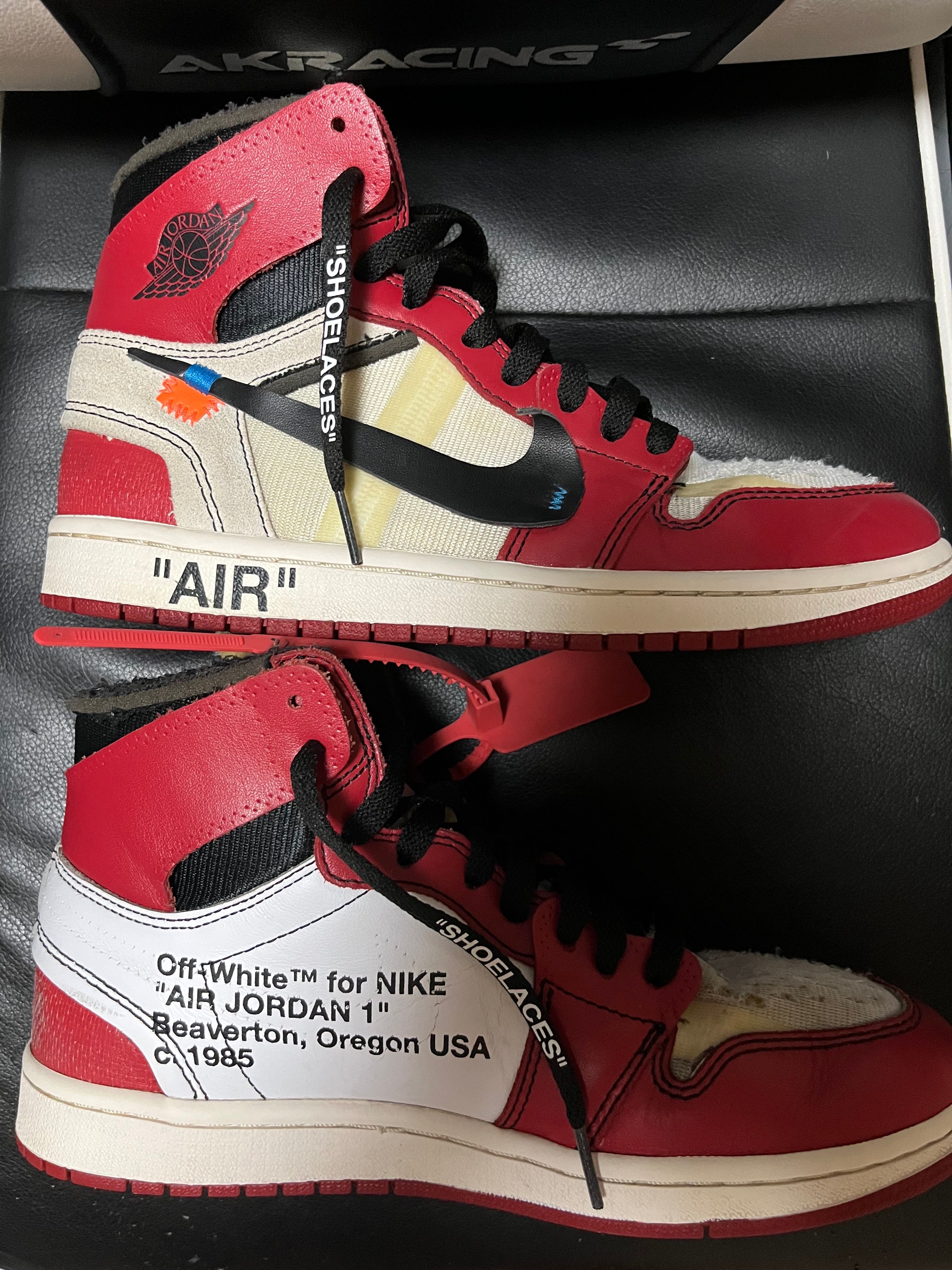 Off-White × Nike Air Jordan 1 Retro High The Ten "Chicago"