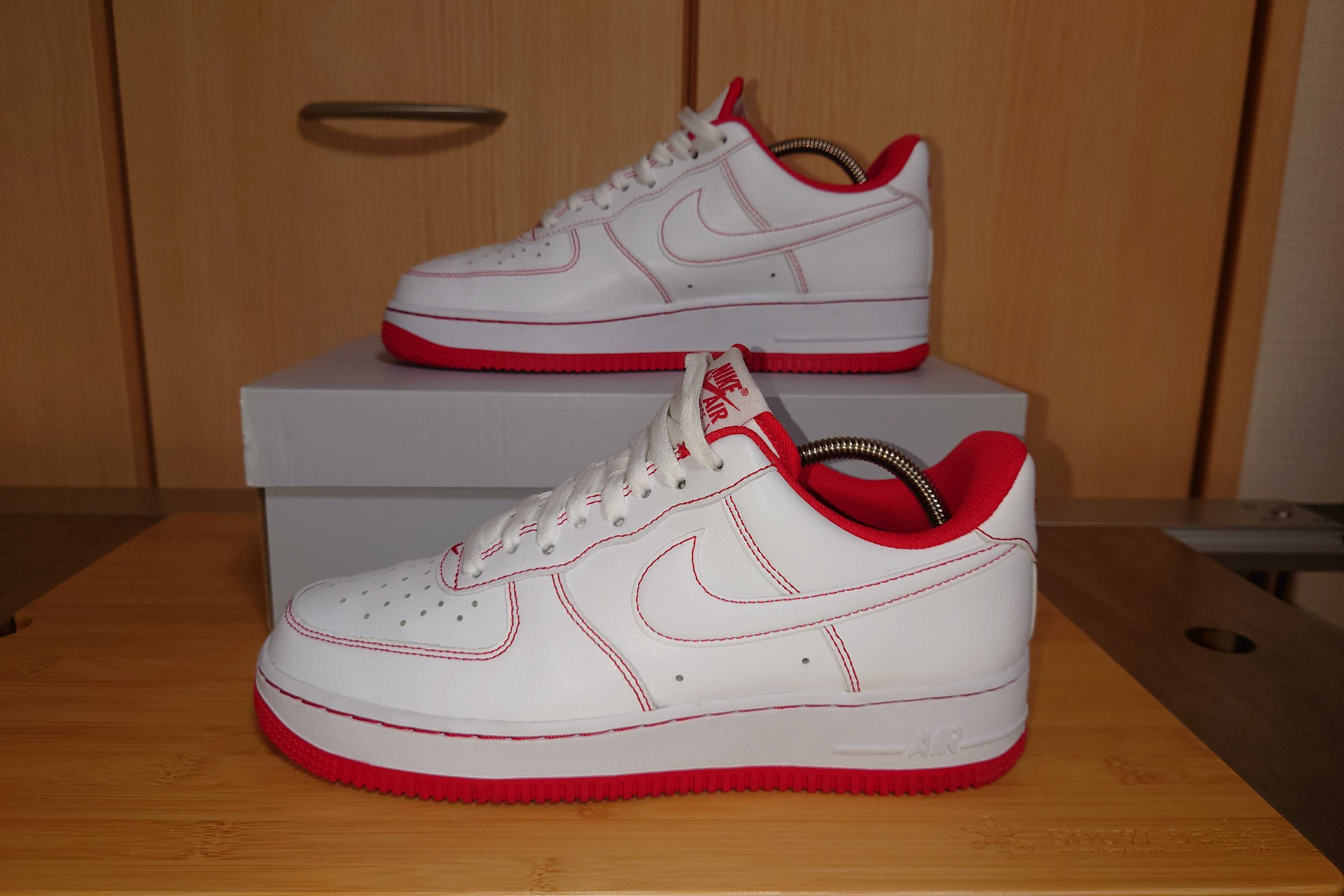 Nike Air Force 1 Low '07 Stitch "Radiant Red"