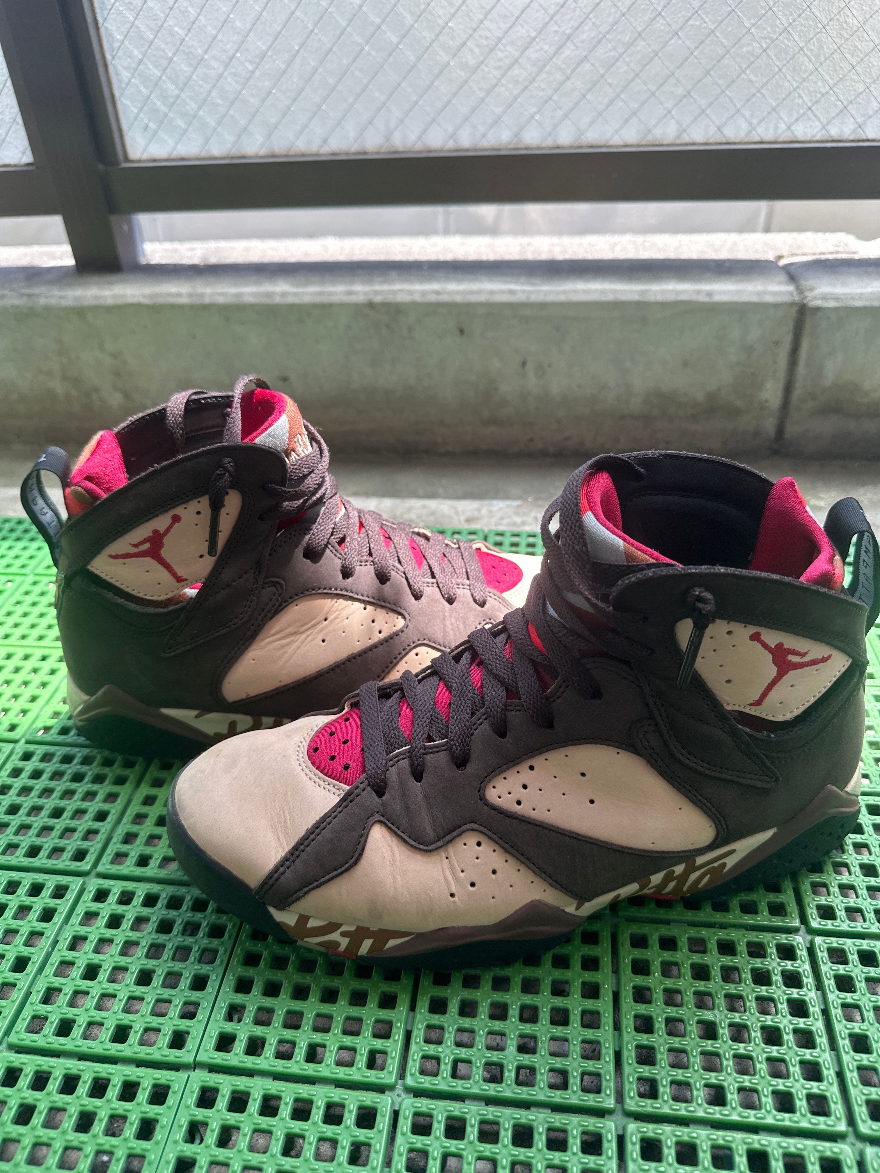 Patta × Nike Air Jordan 7 OG "Brown"