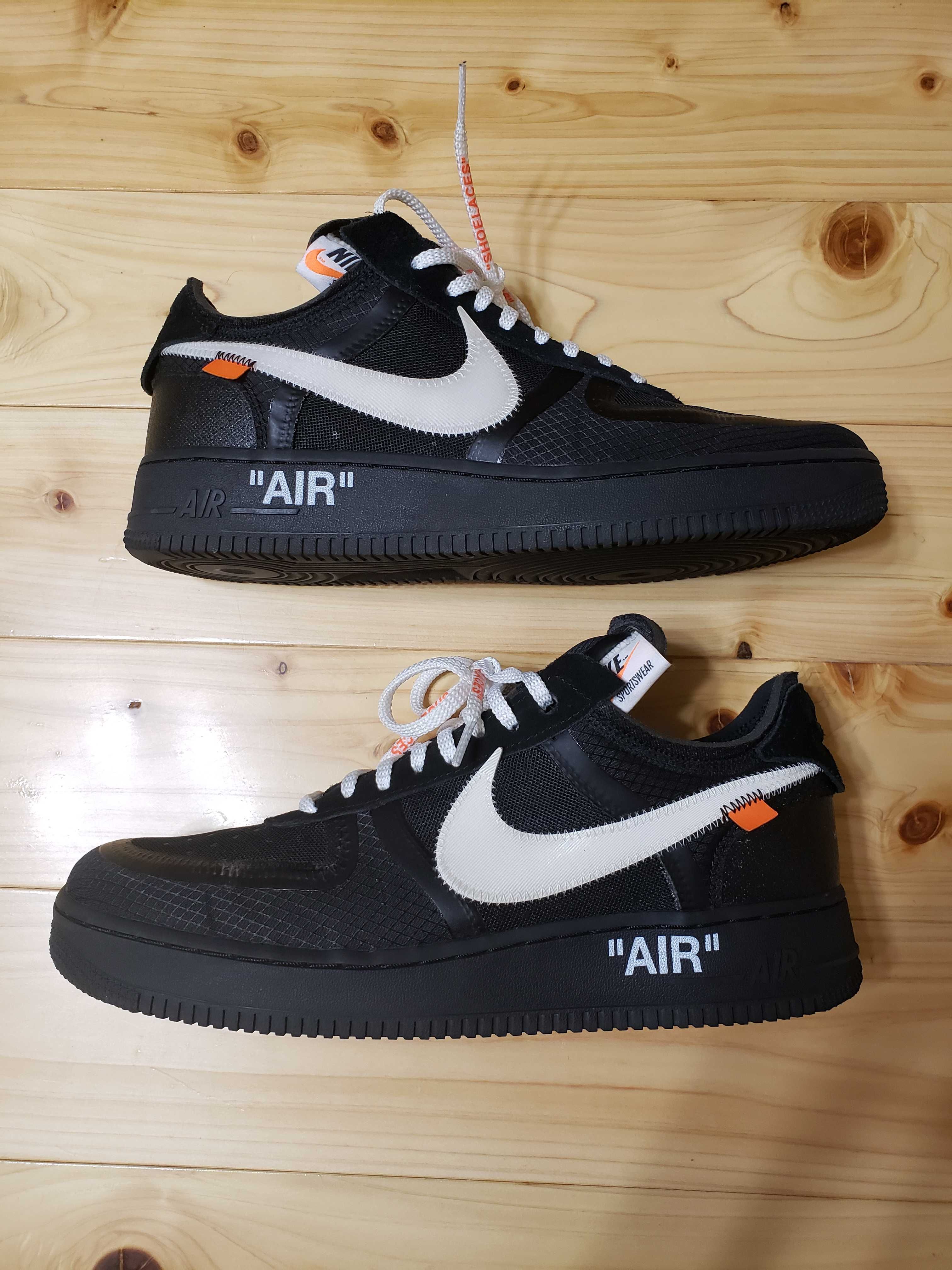 Off-White × Nike Air Force 1 Low "Black"