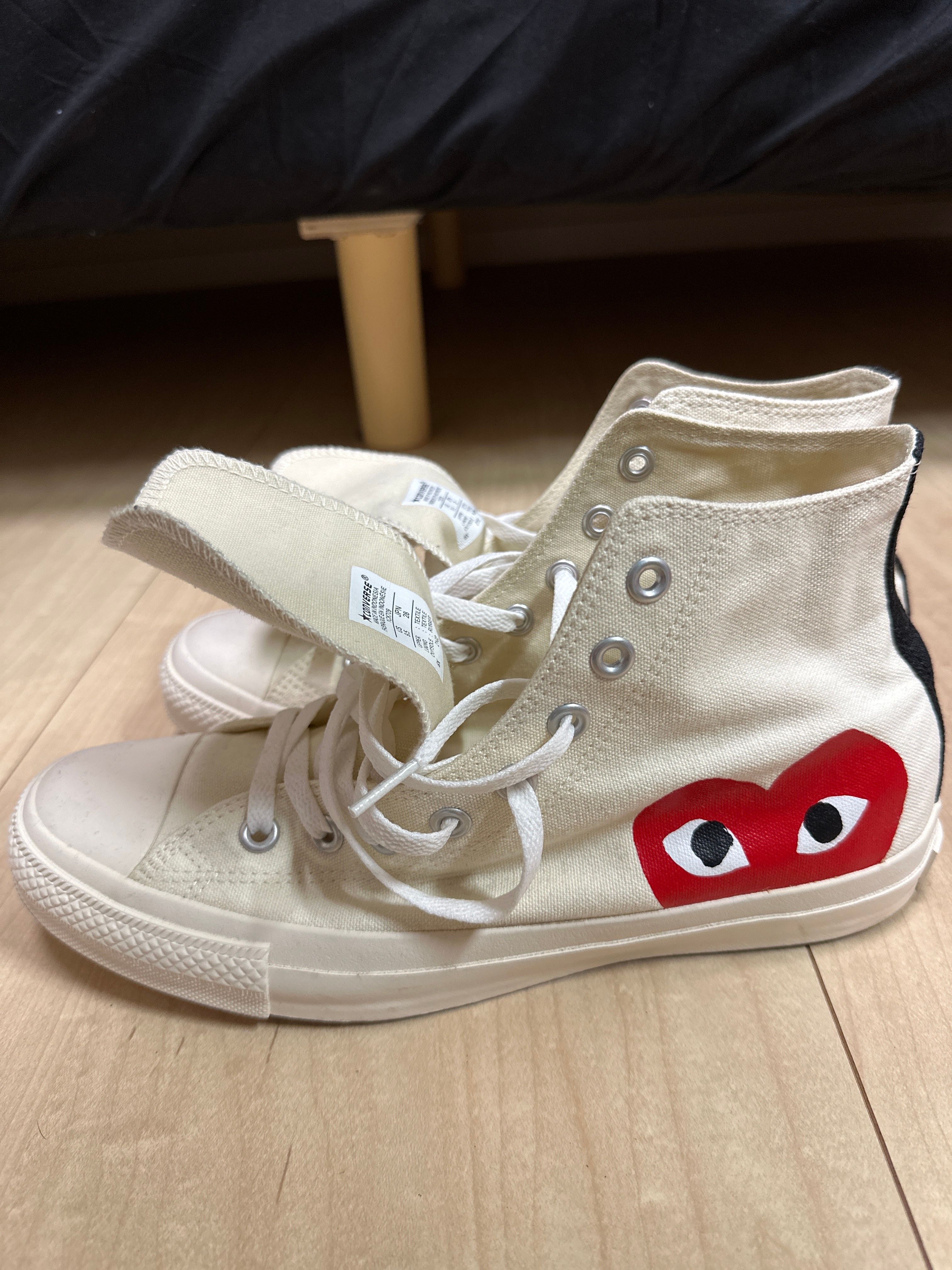 PLAY COMME des GARCONS × Converse All Star Hi "White"
