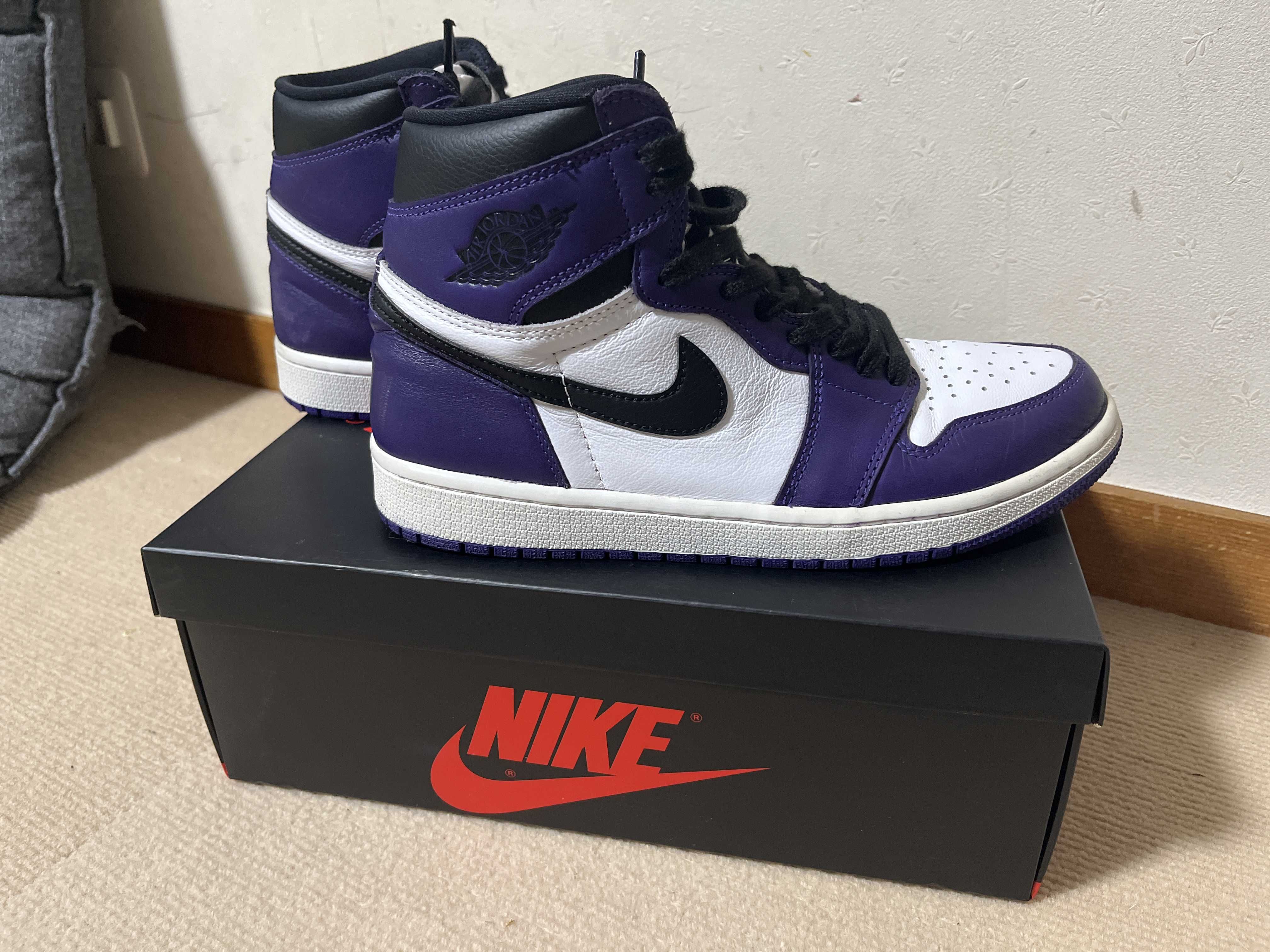 Nike Air Jordan 1 Retro High OG "Court Purple White/Black" (2020)