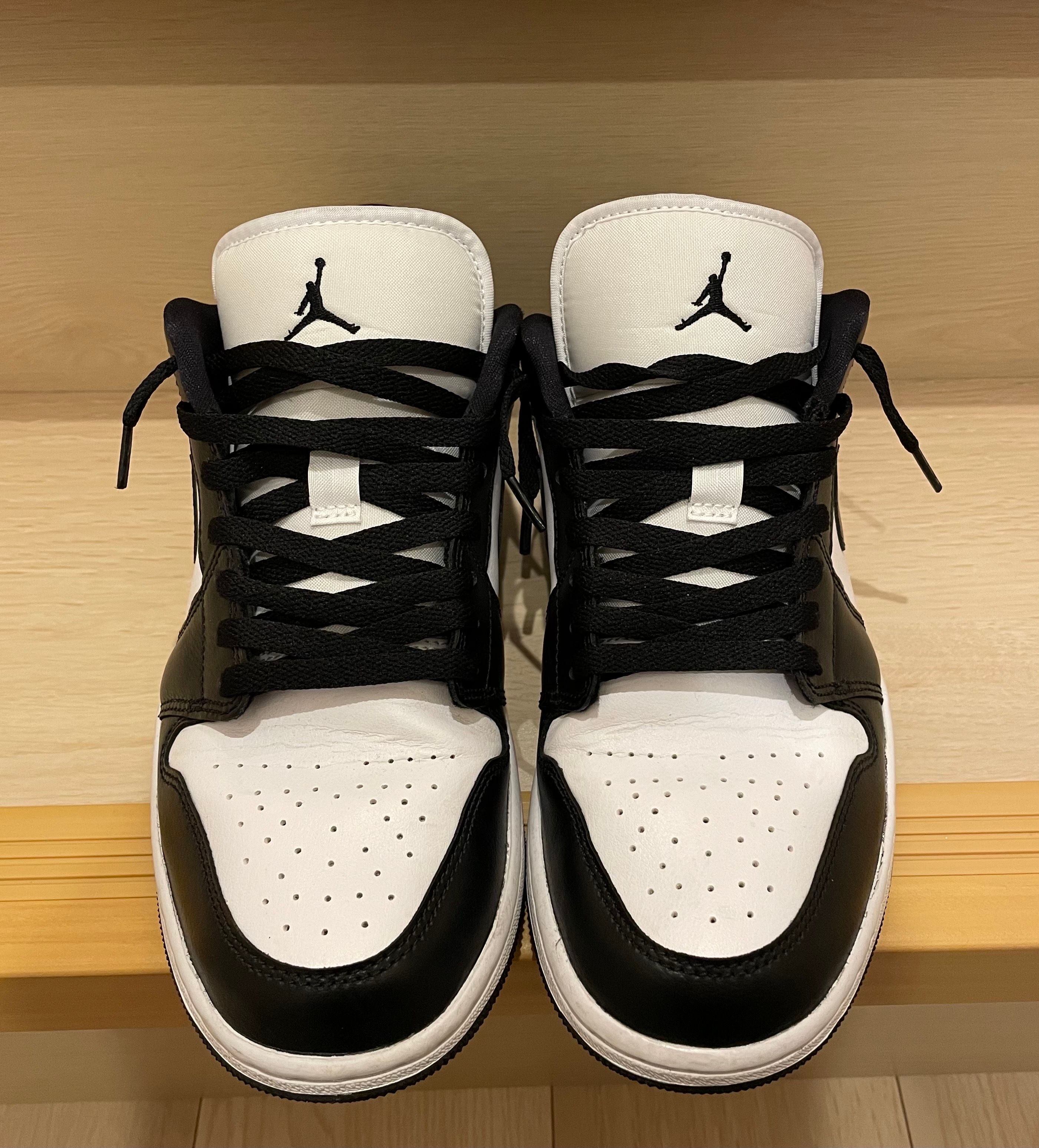 Nike Women's Air Jordan 1 Low "White/Black"