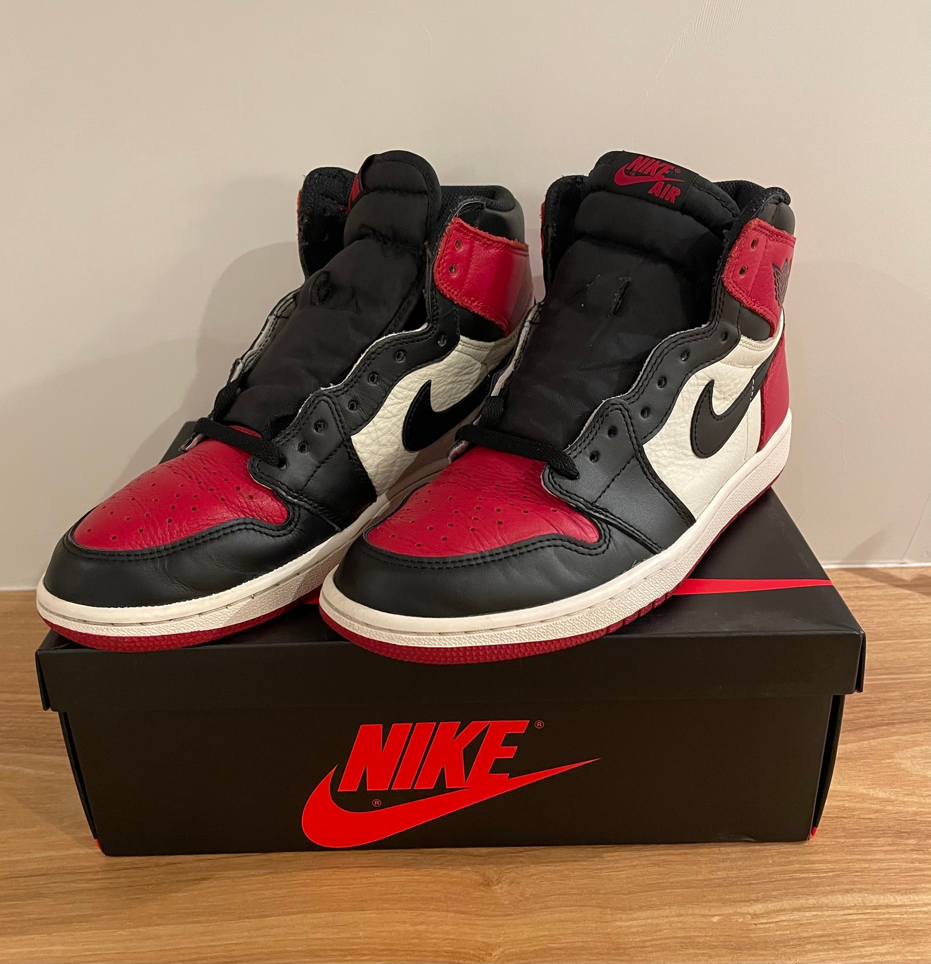 Nike Air Jordan 1 Retro High OG "Bred Toe"