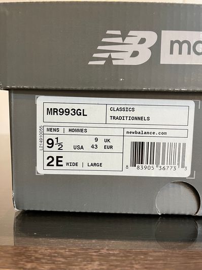 New Balance 993 "Gray"