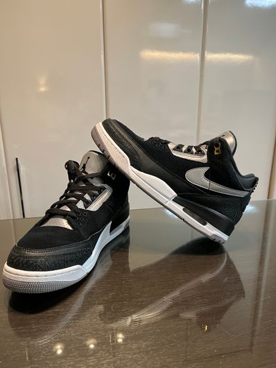 Nike Air Jordan 3 Retro Tinker "Black/Cement Grey"