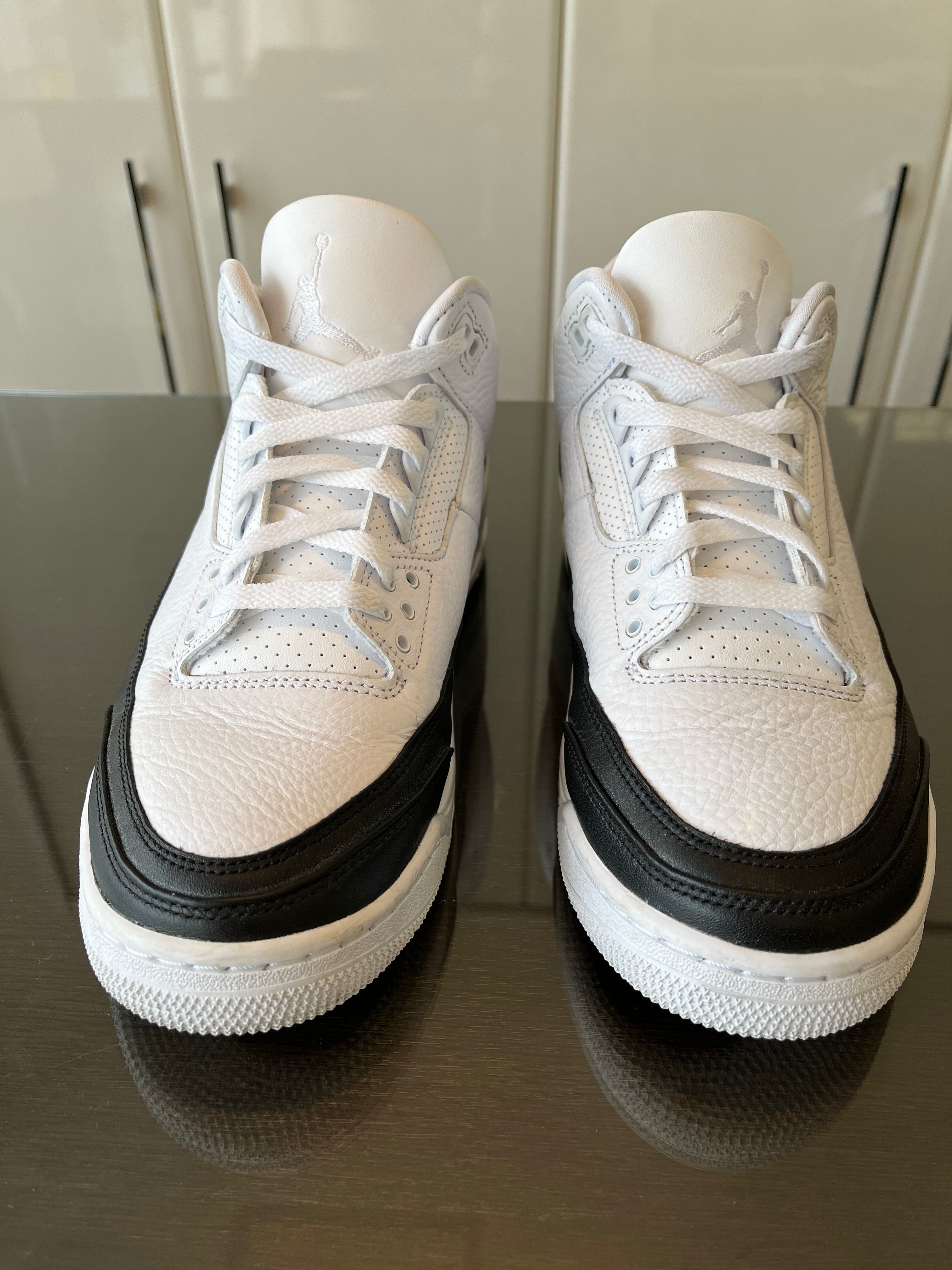 Fragment × Nike Air Jordan 3 "White/Black"