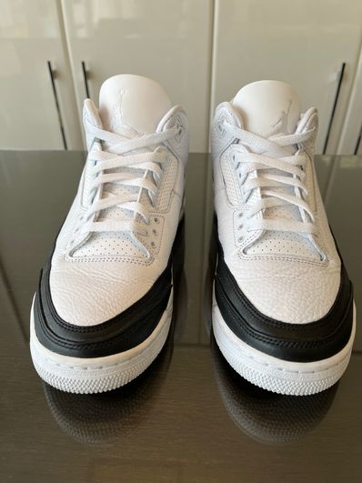 Fragment × Nike Air Jordan 3 "White/Black"
