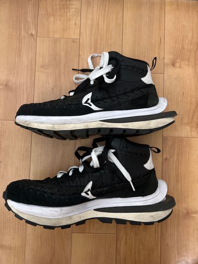 Jean-Paul Gaultier × sacai × Nike Vapor Waffle "Black/Black-White"