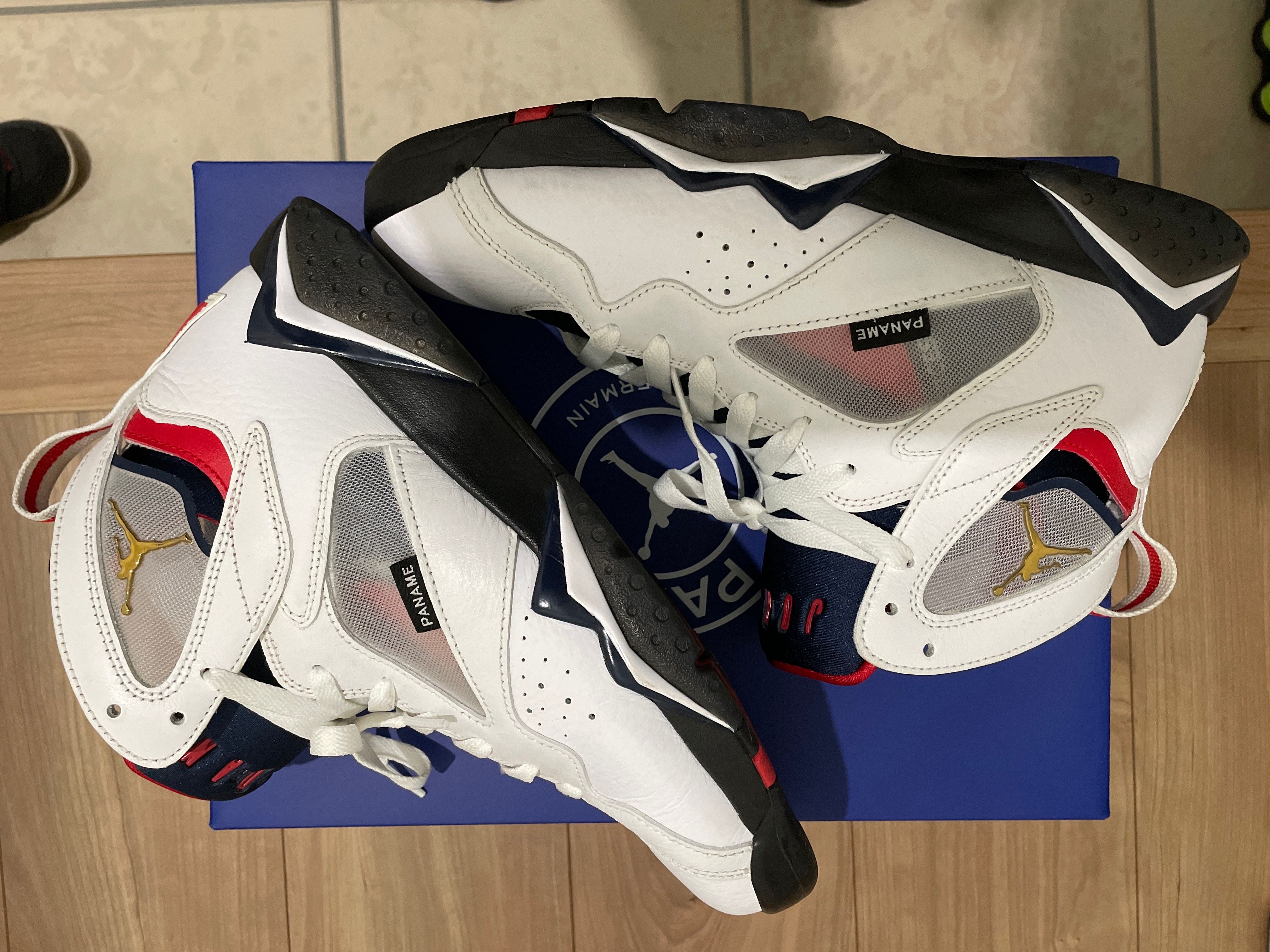PSG × NIKE AIR JORDAN 7 RETRO "White"