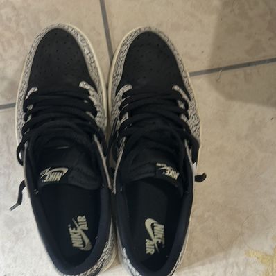 Nike Air Jordan 1 Retro Low OG "Black Cement"