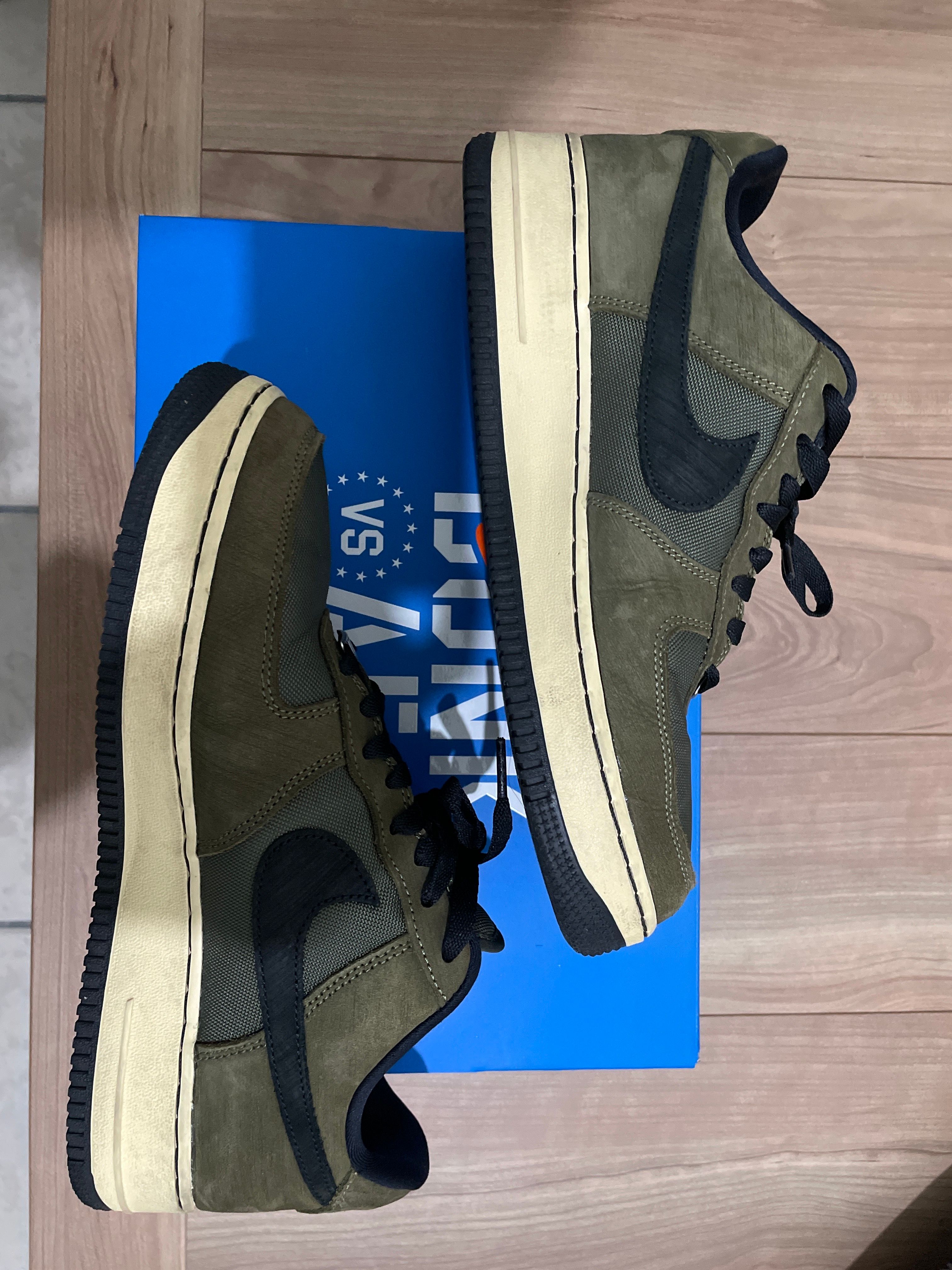 UNDEFEATED × Nike Air Force 1 Low "Olive"