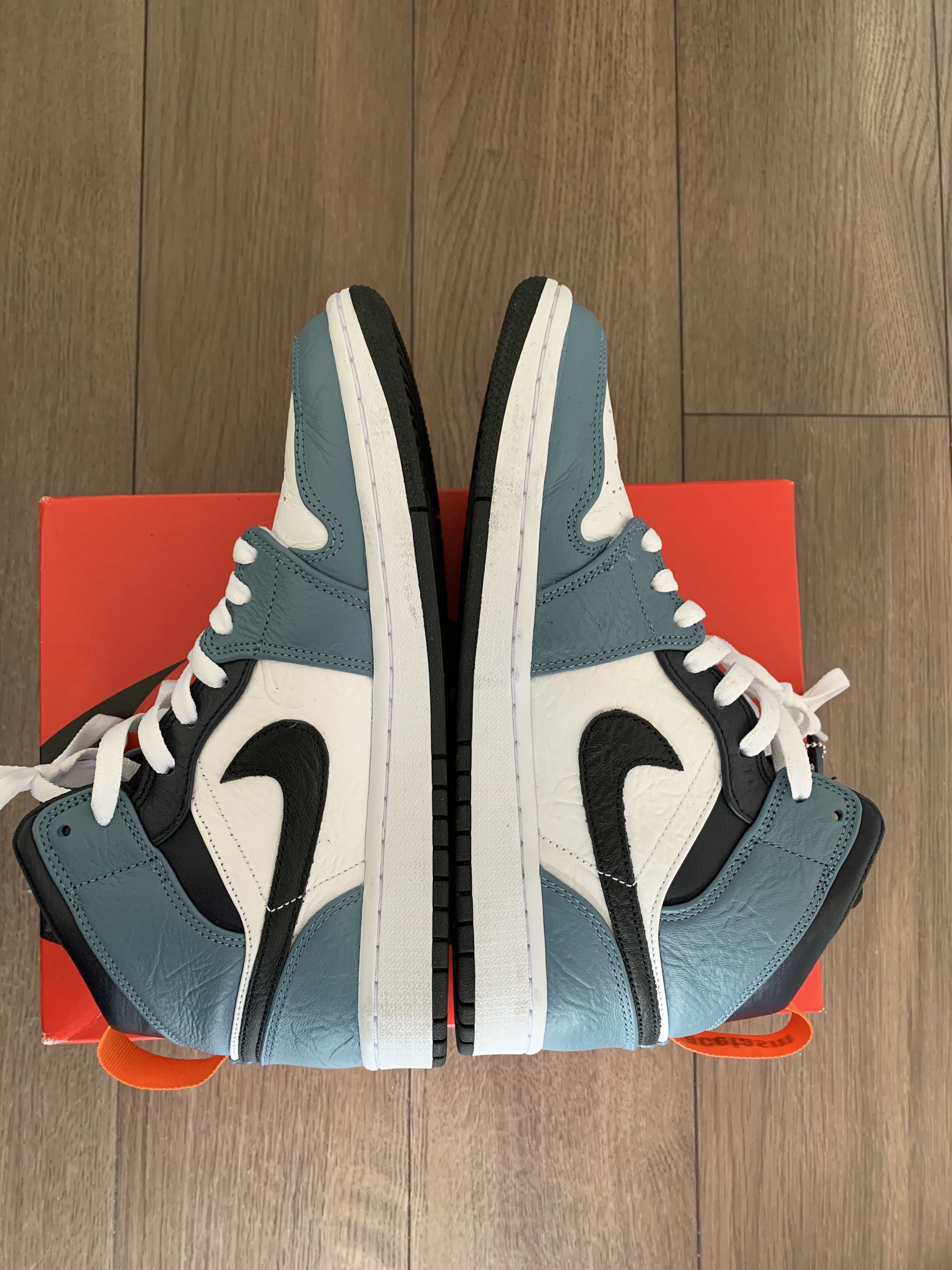 FACETASM × Nike Air Jordan 1 Mid "White/Navy"