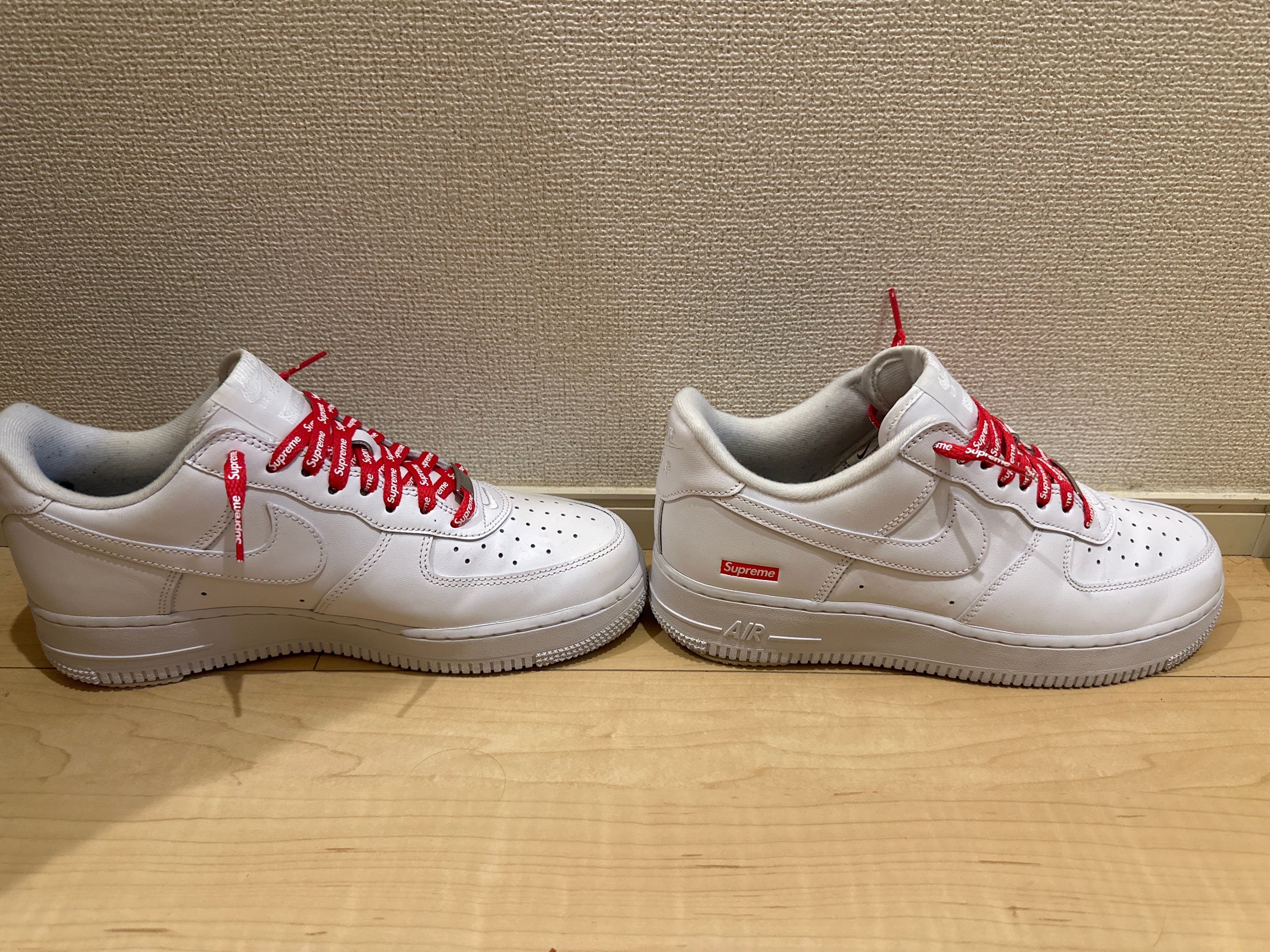 Supreme × Nike Air Force 1 Low "White"