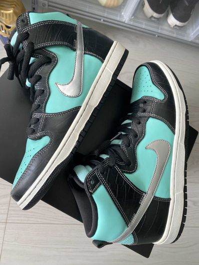Diamond Supply × Nike SB Dunk High "Tiffany"