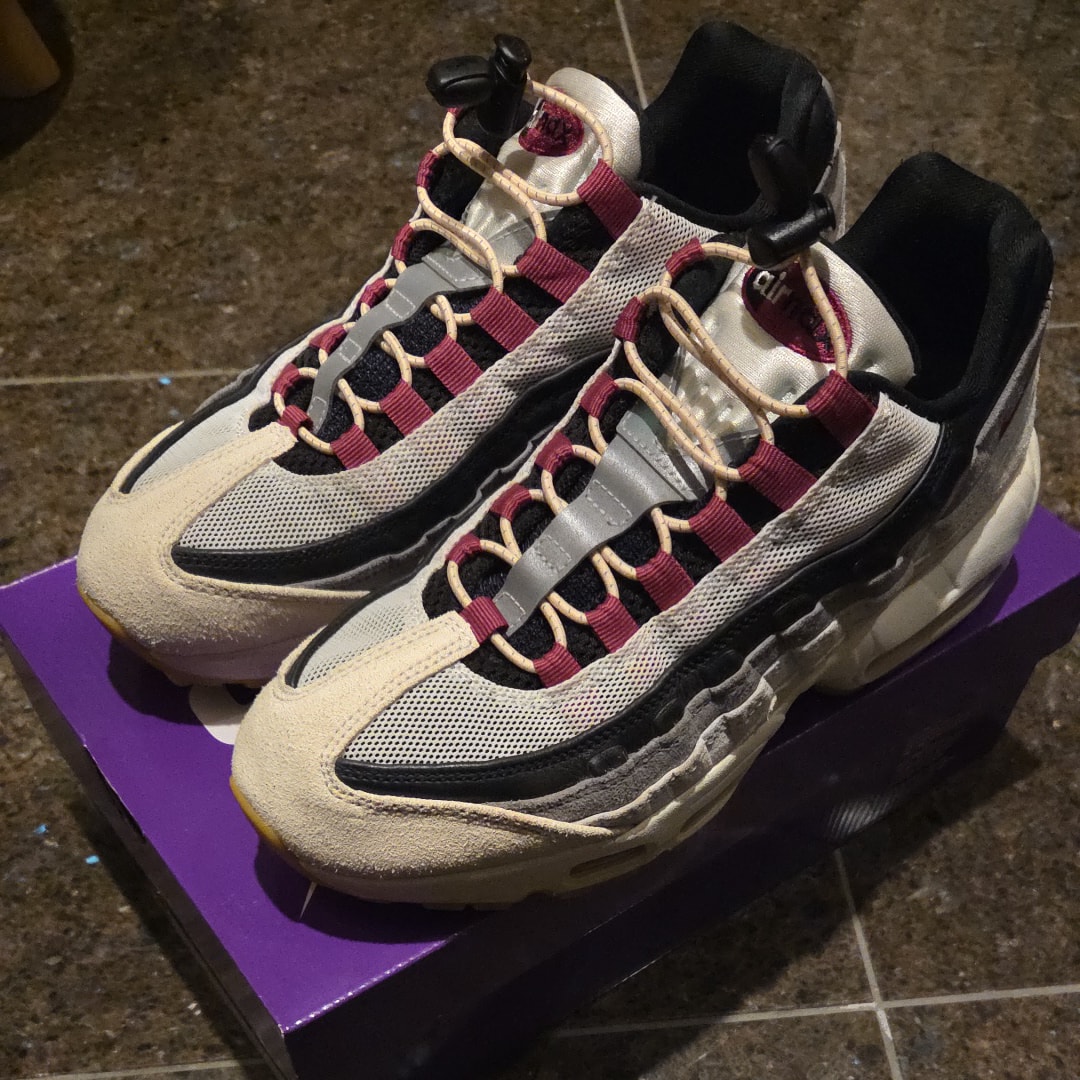 Nike SB Air Max 95 "Summit White/Cactus Flower"