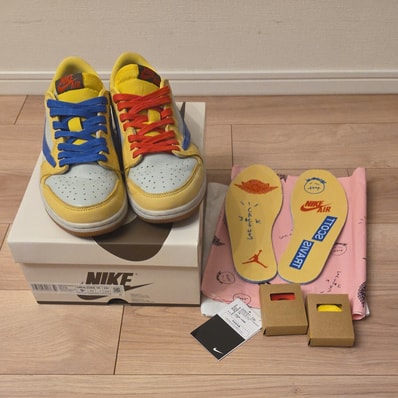 Travis Scott × Nike Women's Air Jordan 1 Retro Low OG "Canary"