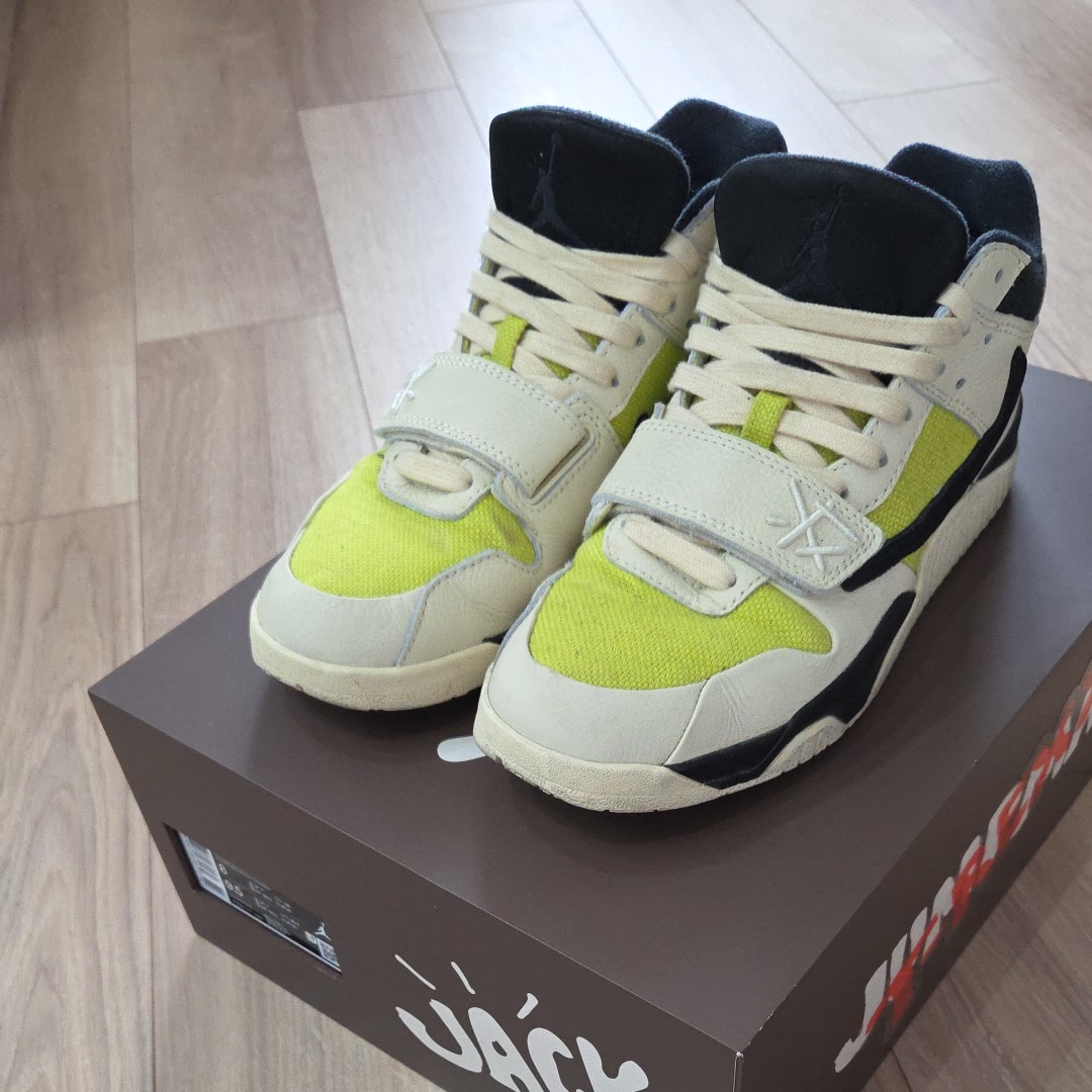 Travis Scott × Nike Jordan Jumpman Jack TR CJ1 T-Rexx "Bright Cactus"