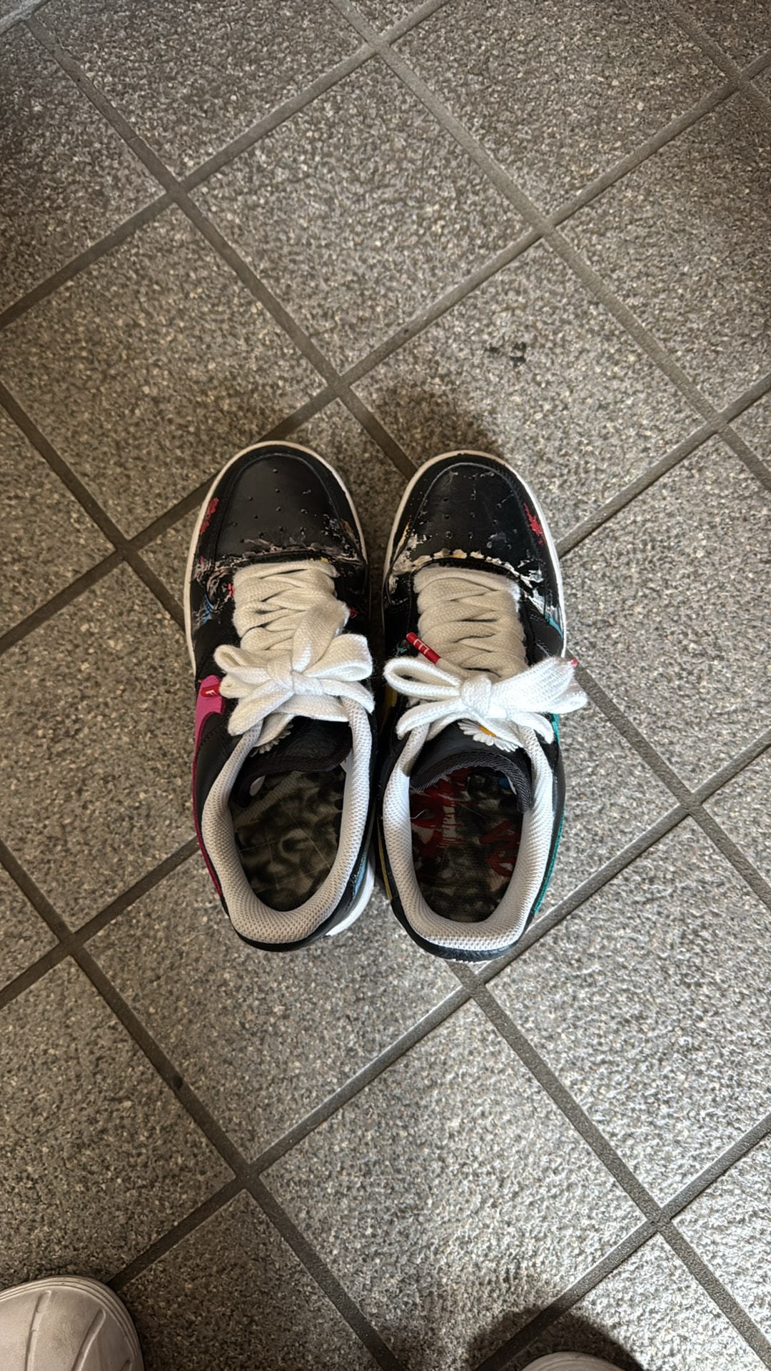 PEACEMINUSONE × Nike Air Force 1 Low '07 Para-Noise 3.0 "Black and Multi-Color" / G-DRAGON