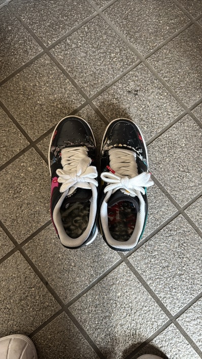 PEACEMINUSONE × Nike Air Force 1 Low '07 Para-Noise 3.0 "Black and Multi-Color" / G-DRAGON