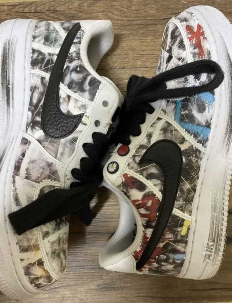 PEACEMINUSONE × Nike Air Force 1 Low "Para-noise/White/Black" / G-DRAGON