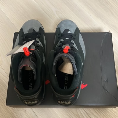 Paris Saint-Germain (PSG) × Nike Air Jordan 6 Retro "Iron Grey/Infrared 23-Black"