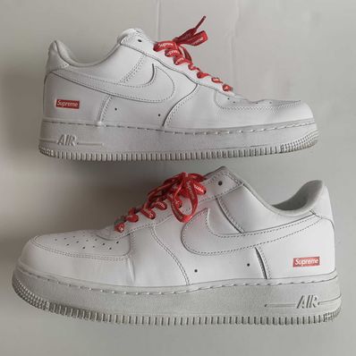 Supreme × Nike Air Force 1 Low "White"