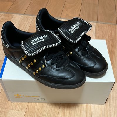 Wales Bonner × adidas Samba Studded "Core Black"