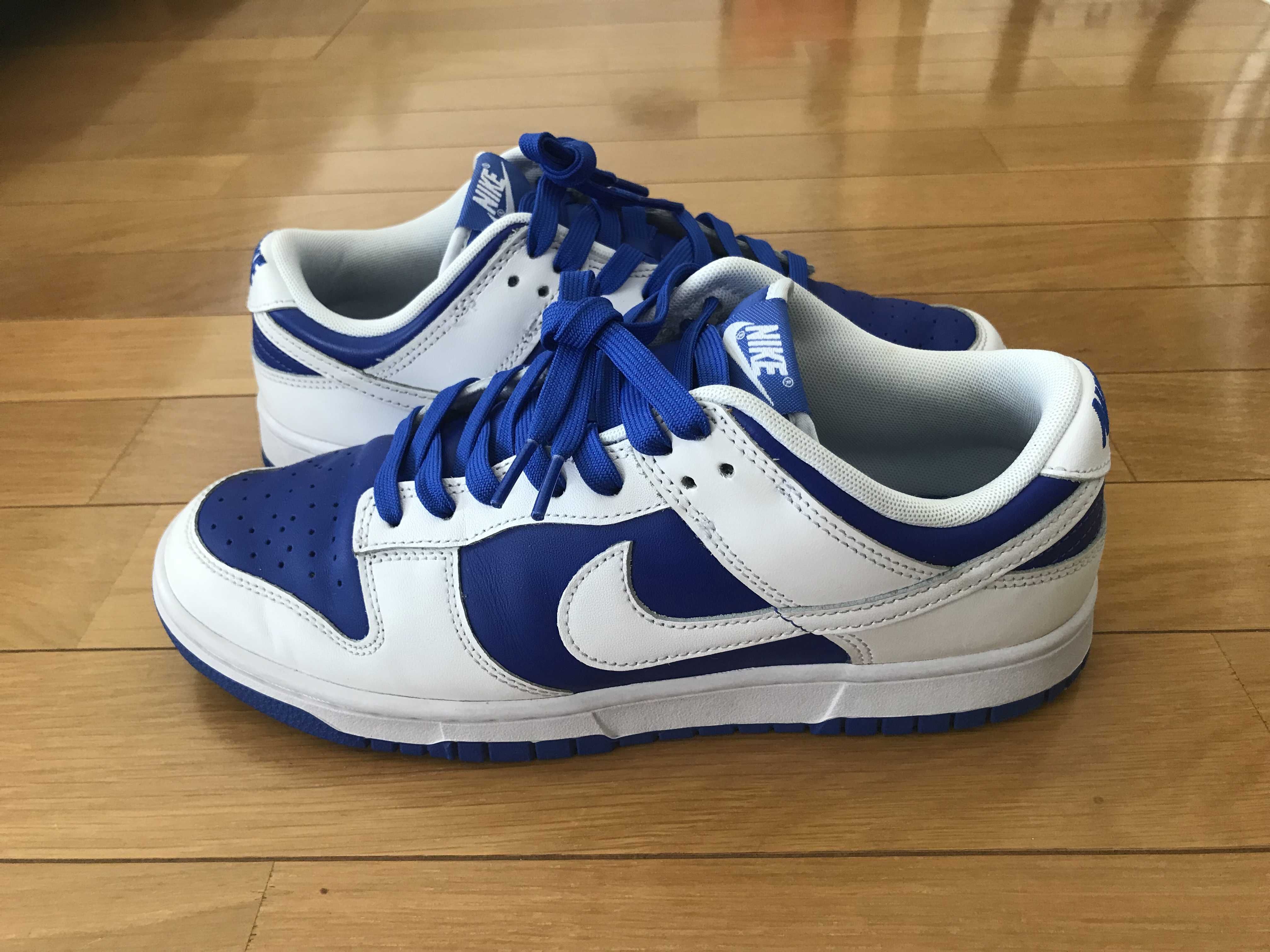 Nike Dunk Low Retro "Racer Blue and White"