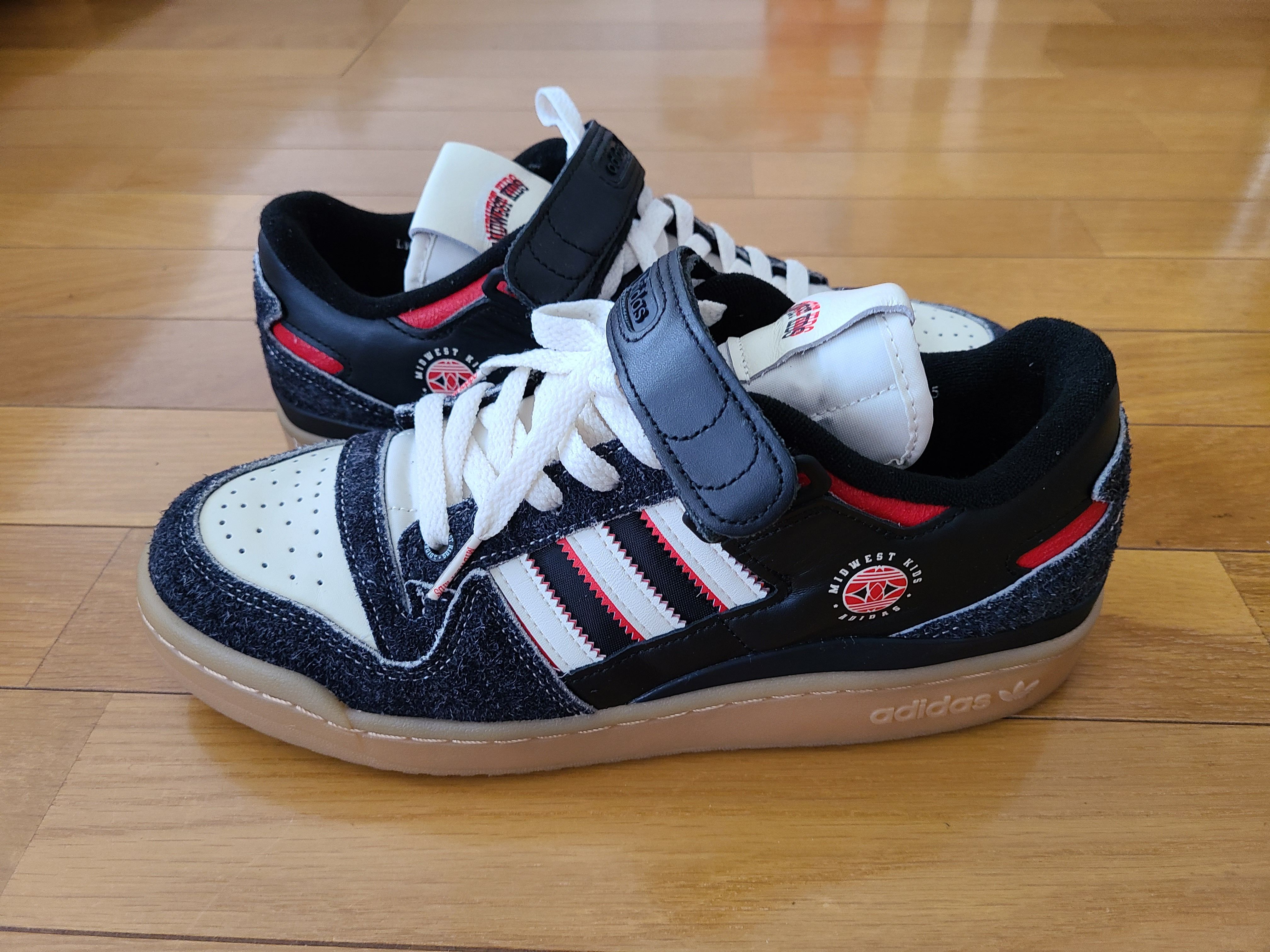 Midwest Kids × adidas Forum Low "Black"