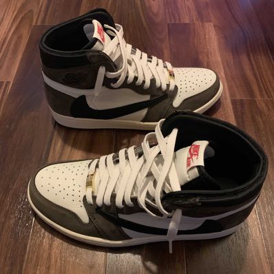 Travis Scott × Nike Air Jordan 1 Retro High OG TS SP "Sail/Dark Mocha"