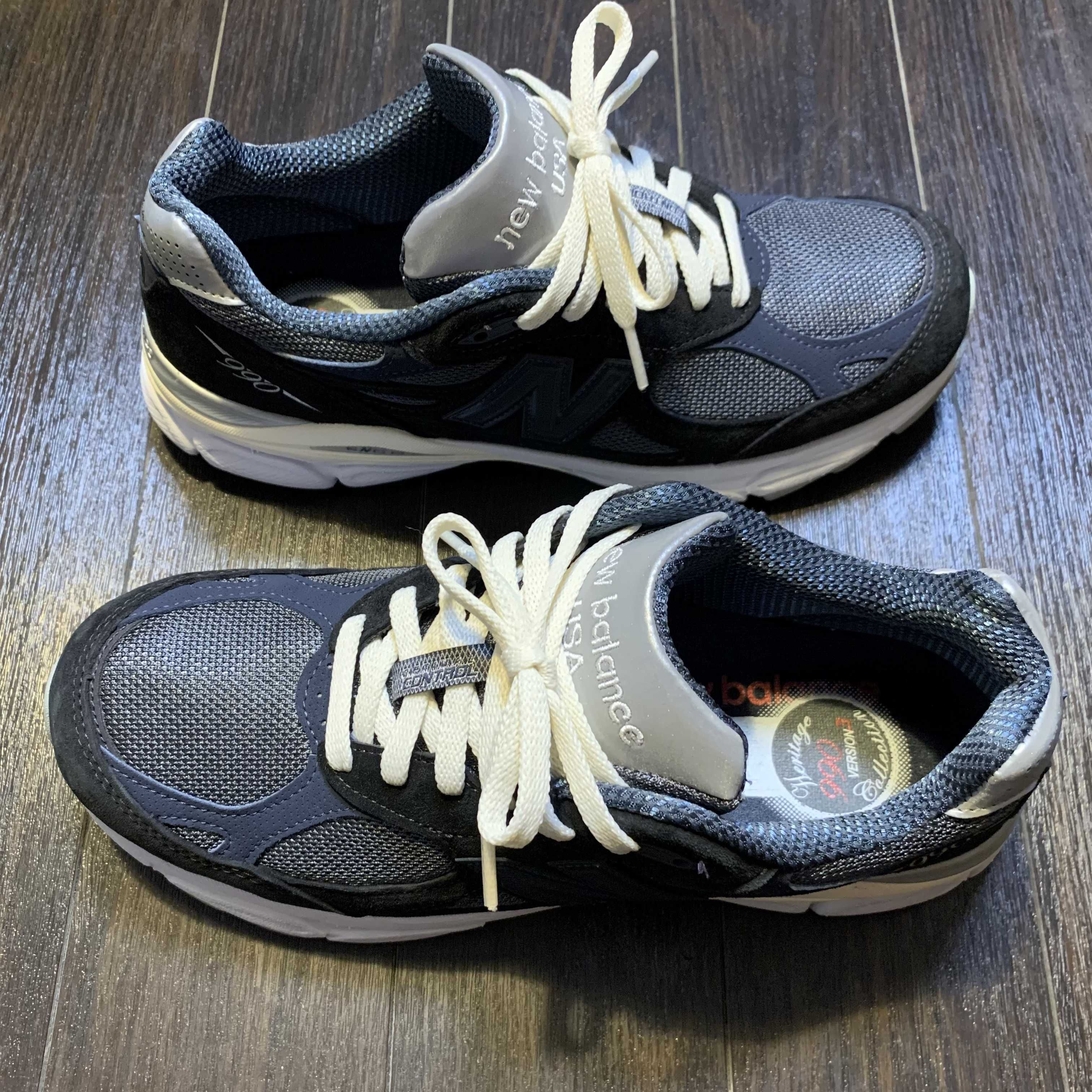 KITH Ronnie Fieg × New Balance 990V3 "Genesis/Navy"