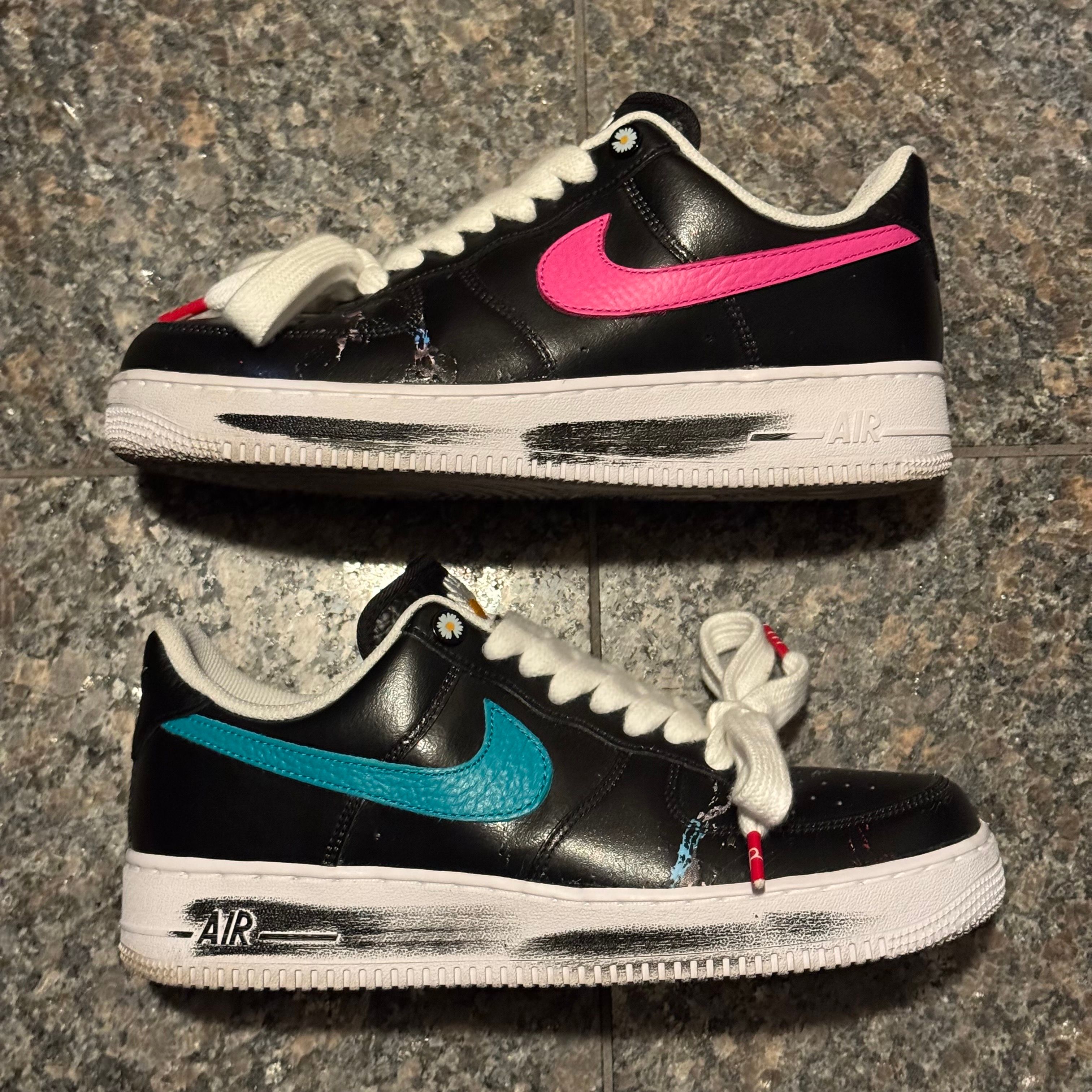PEACEMINUSONE × Nike Air Force 1 Low '07 Para-Noise 3.0 "Black and Multi-Color" / G-DRAGON