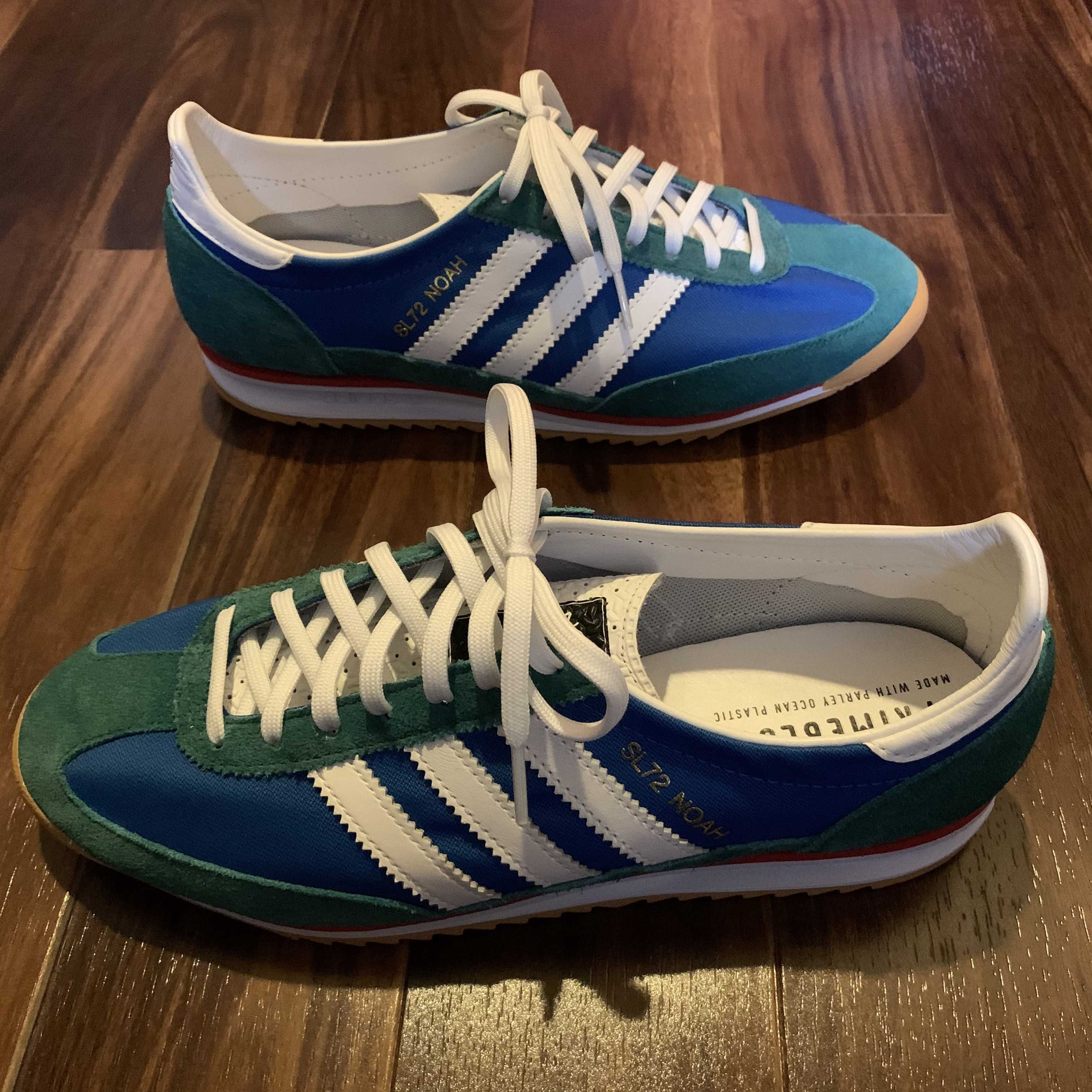 NOAH × adidas SL72 "Green/Blue"