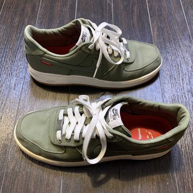 Supreme × Nike Air Force 1 Low "Olive"