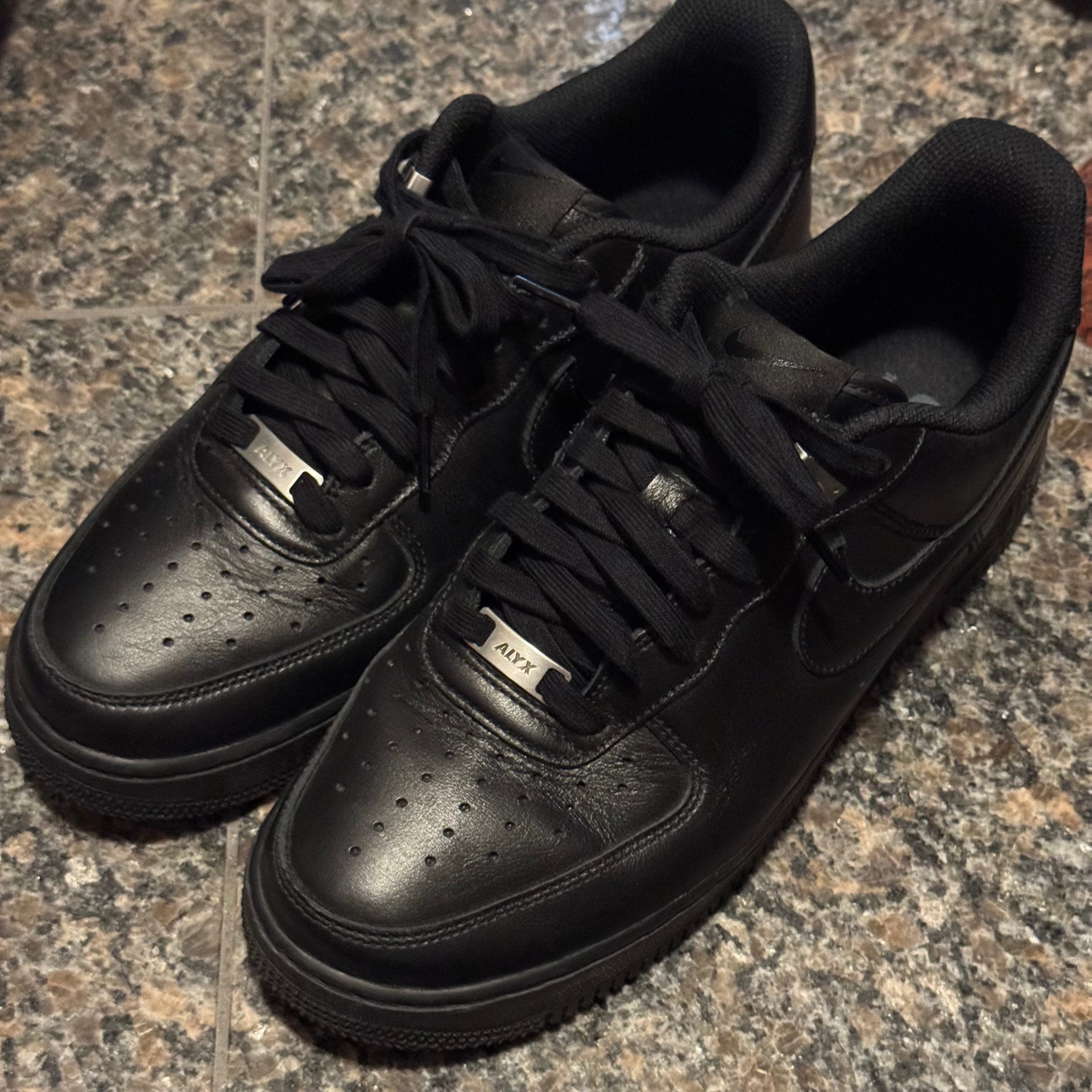 1017 ALYX 9SM × Nike Air Force 1 Low "Black"