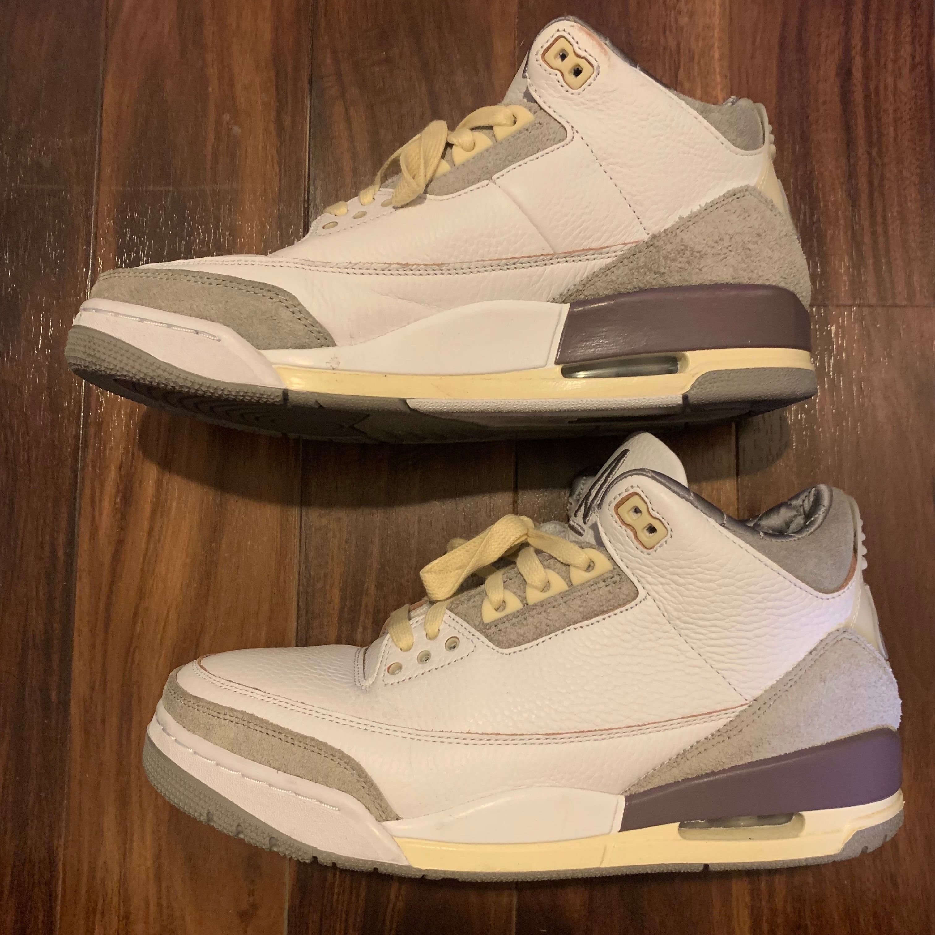 A Ma Maniere × Nike Women's Air Jordan 3 Retro SP "White/Medium Grey Violet Ore"