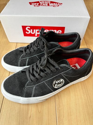 Supreme × Vans Sid "Black"