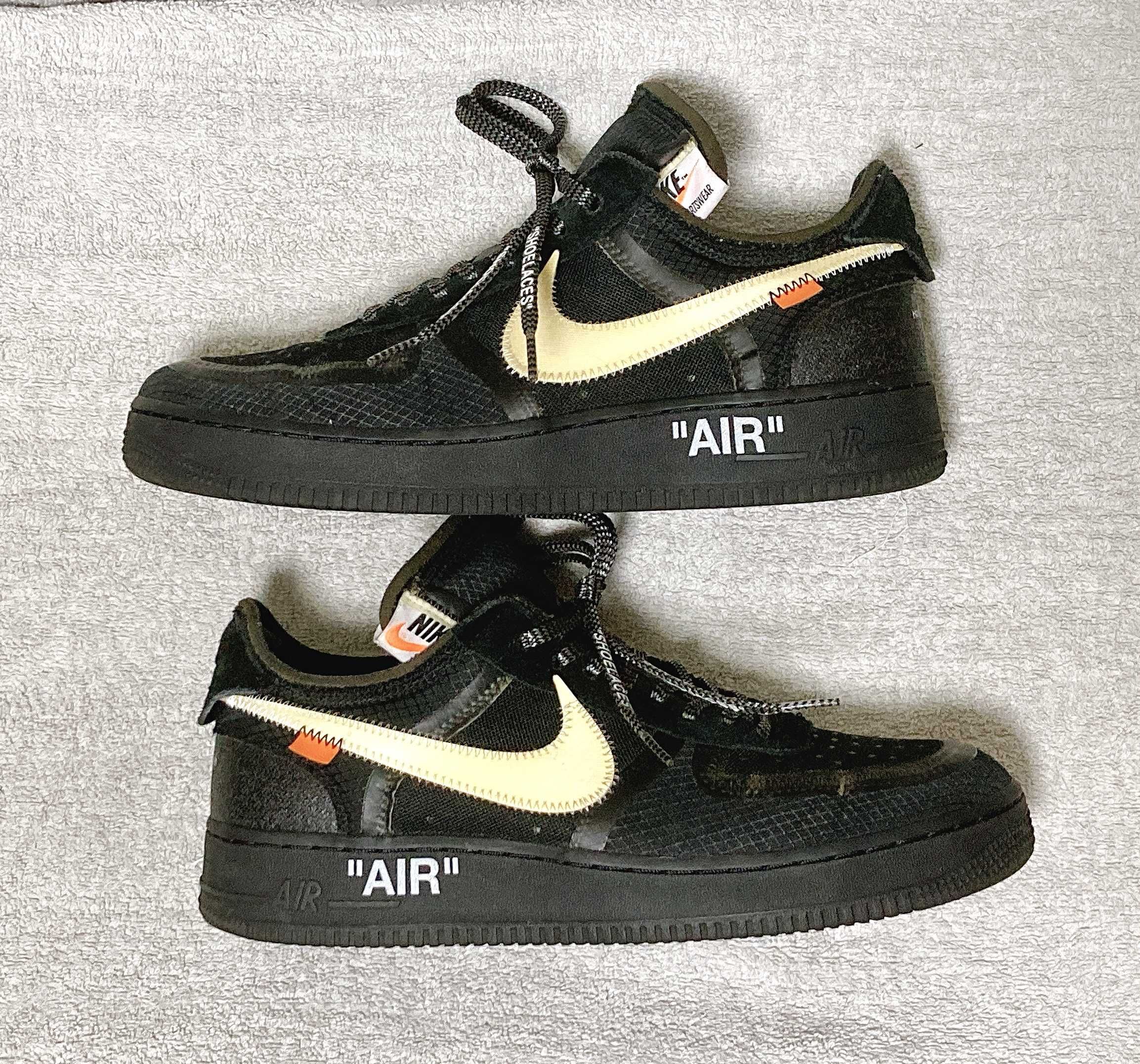 Off-White × Nike Air Force 1 Low "Black"