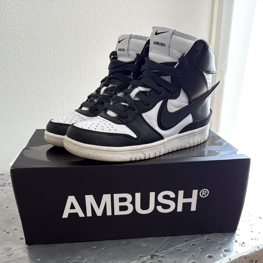AMBUSH × Nike Dunk High "Black"