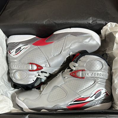 Nike Air Jordan 8 Retro SP "Reflect Silver/Hyper Blue/True Red"