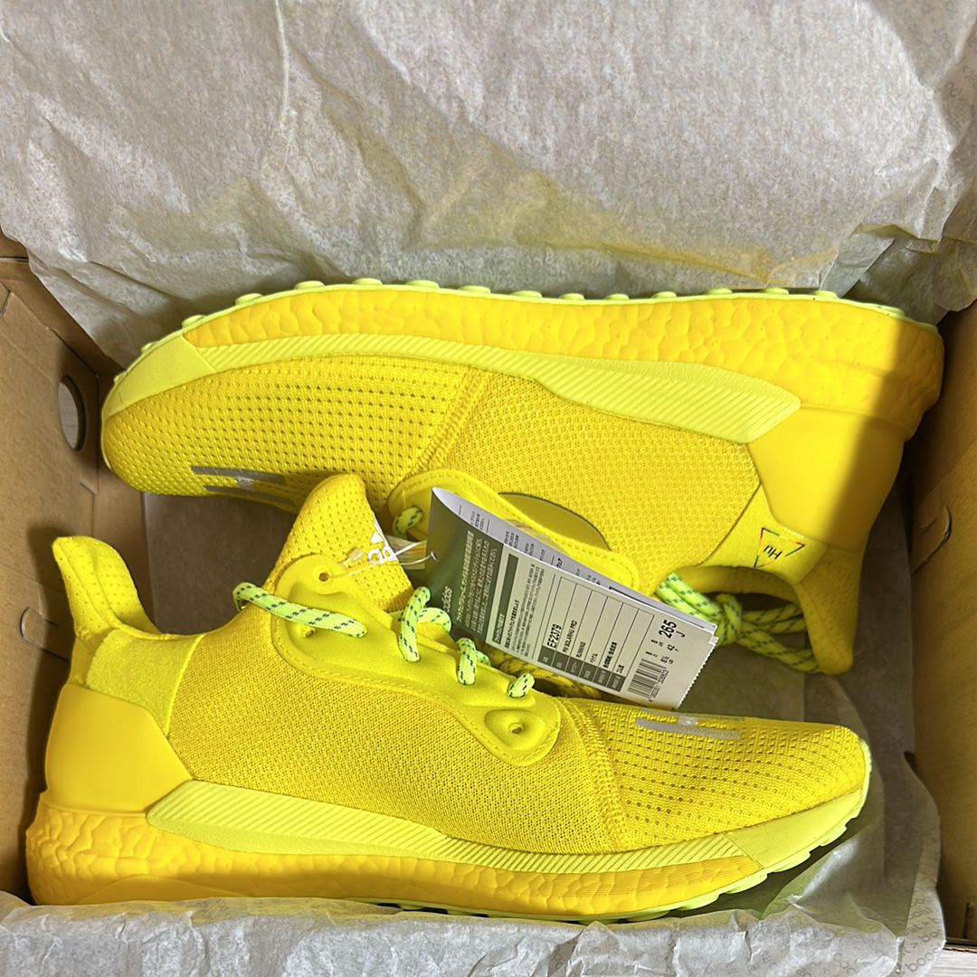 adidas SOLAR HU PRD PHARRELL "NOW IS HER TIME" PACK YELLOW