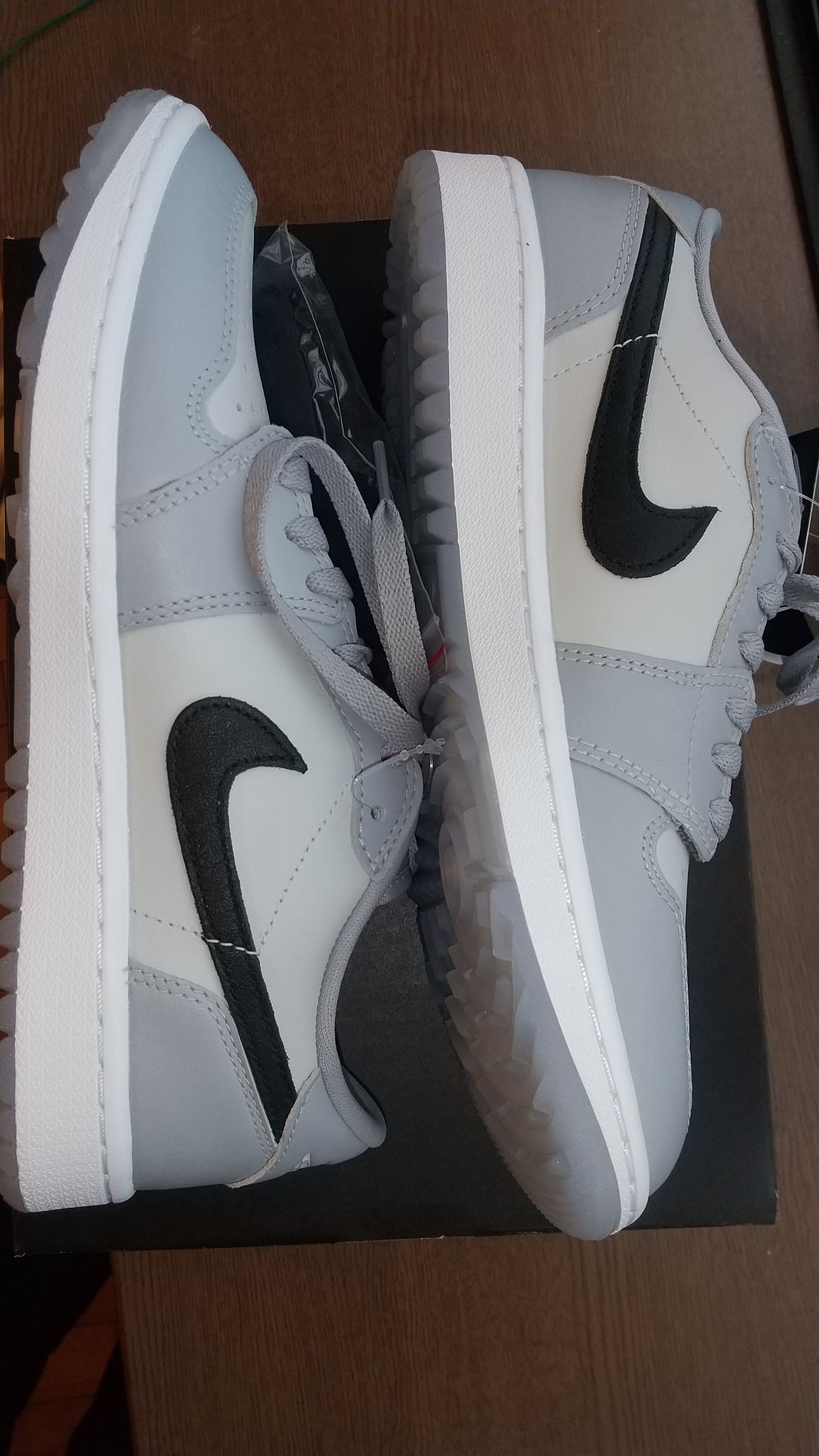 Nike Air Jordan 1 Low Golf "Wolf Grey/Photon Dust/White/Black"